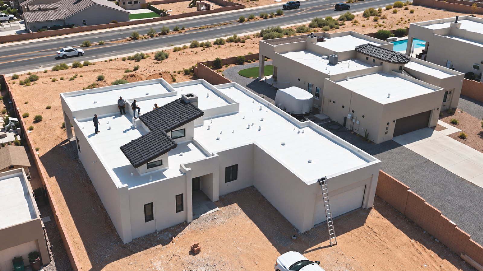 Flat Roof Installation